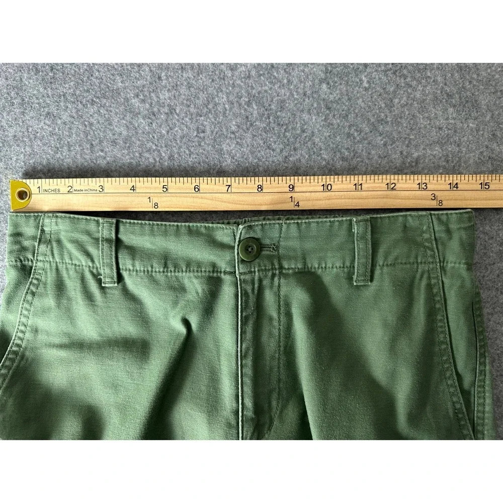 Uniqlo Cargo Pants Women S Green Cotton Utility‎ Gorpcore Streetwear